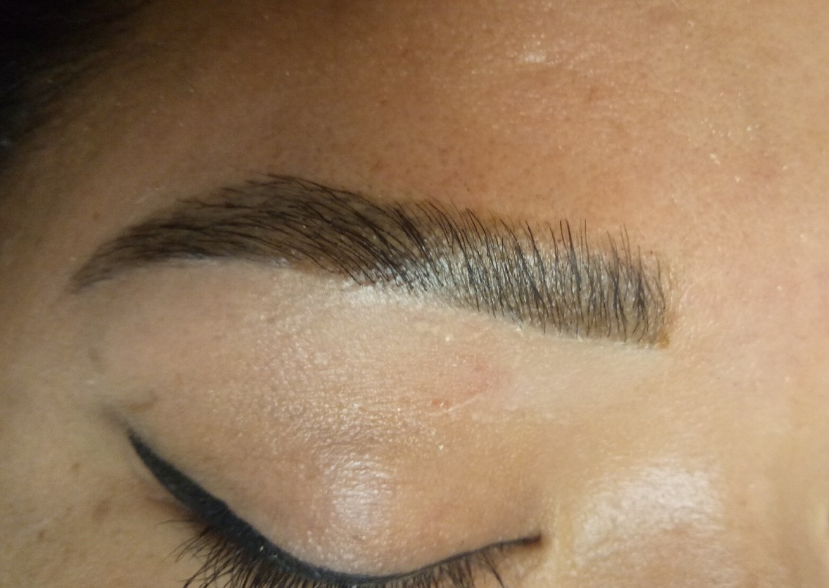 Eyebrow lamination 