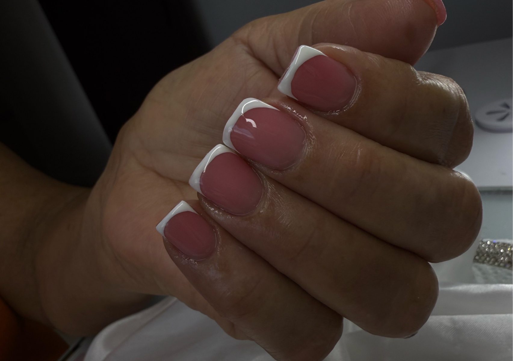 Acrygel en uña naturales +pintura de gel 