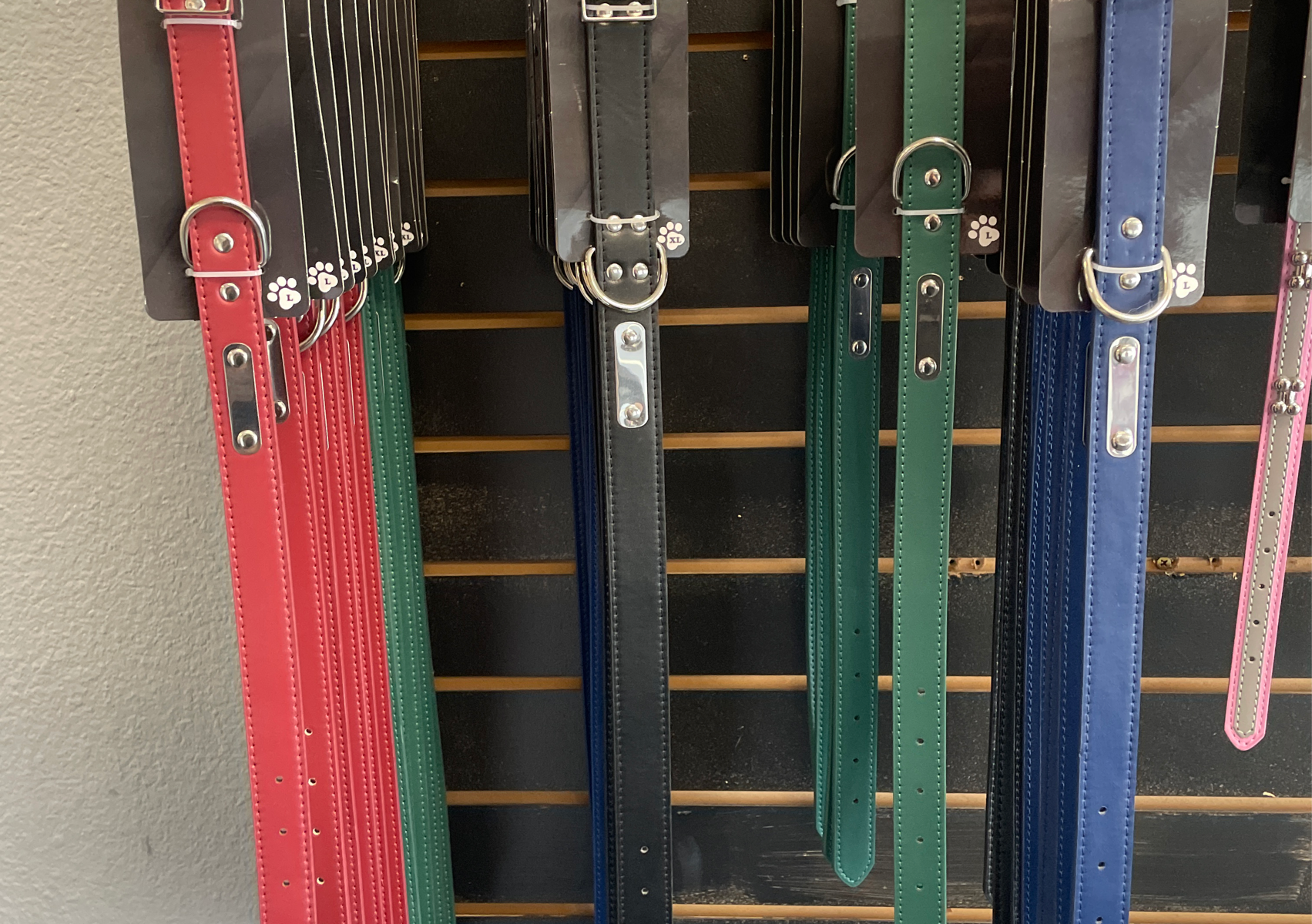 Collar leather de piel (Large)