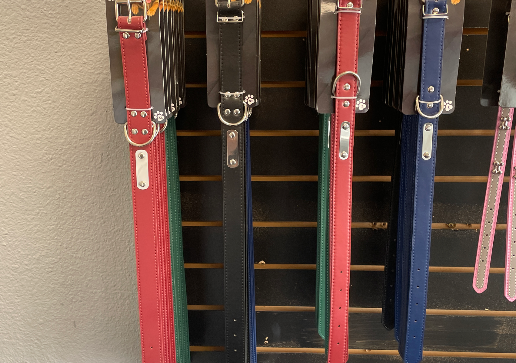 Collar leather de piel (XL)