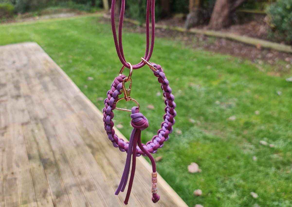 Paracord dog collar
