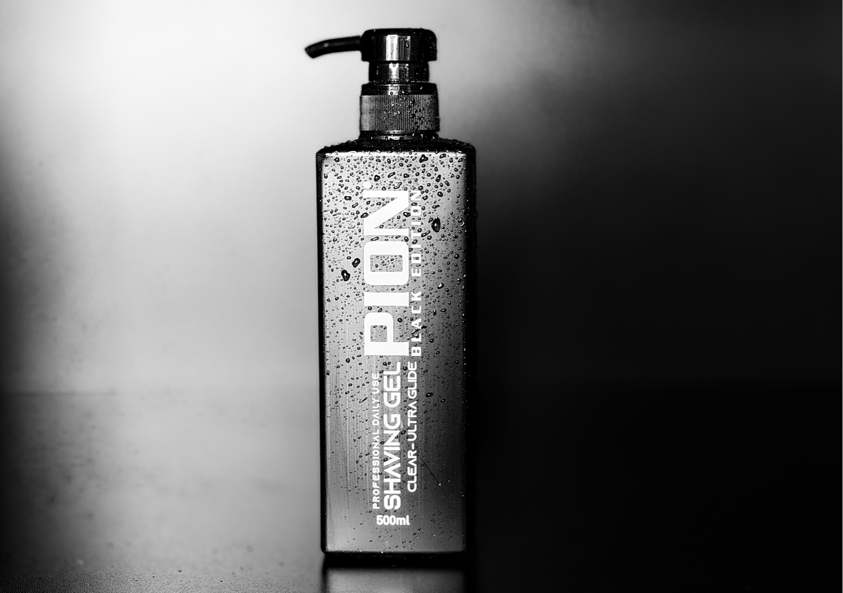 Shaving Gel Professional | Clear Ultra Glide – Black Edition (500 ml)
