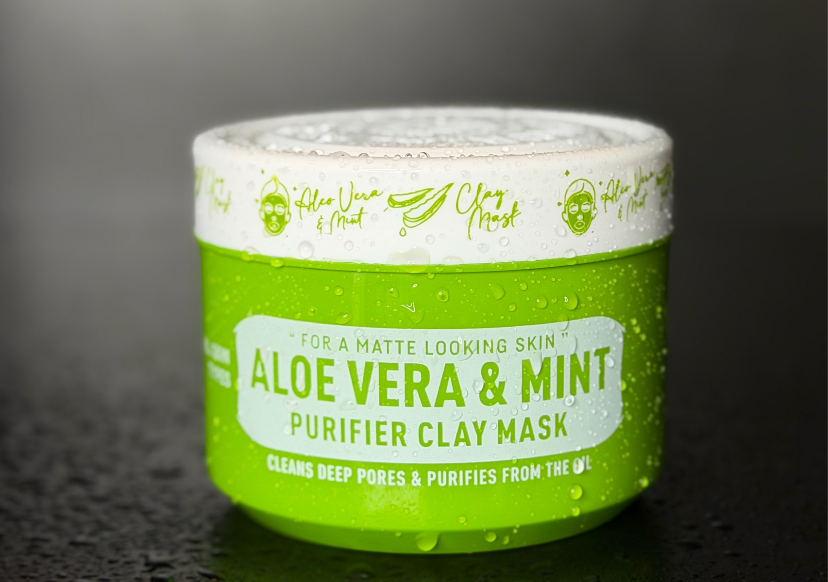ALOE VERA & MINT – Purifier Clay Mask | For a Matte Looking Skin