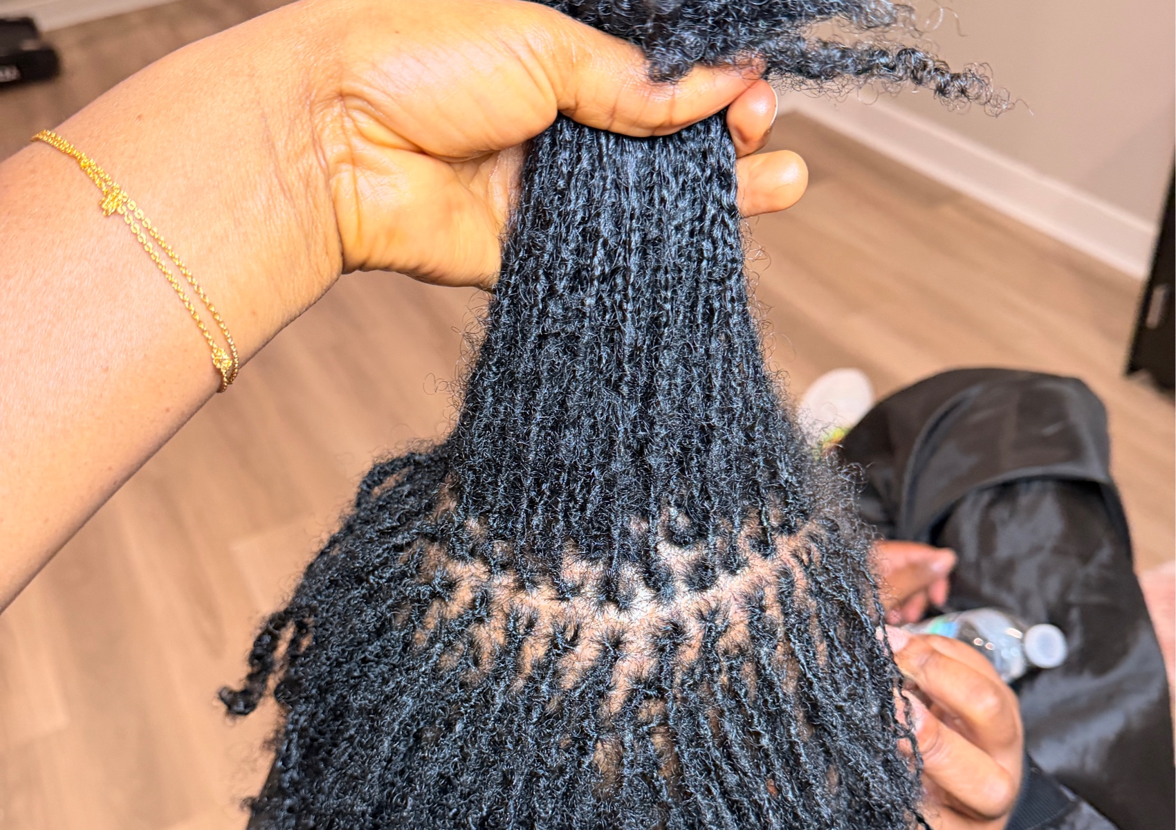 Microlocs reties 7-9 weeks