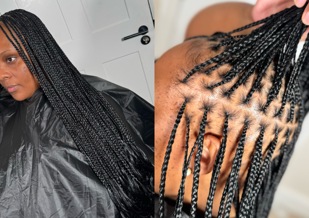 French curls waist length 