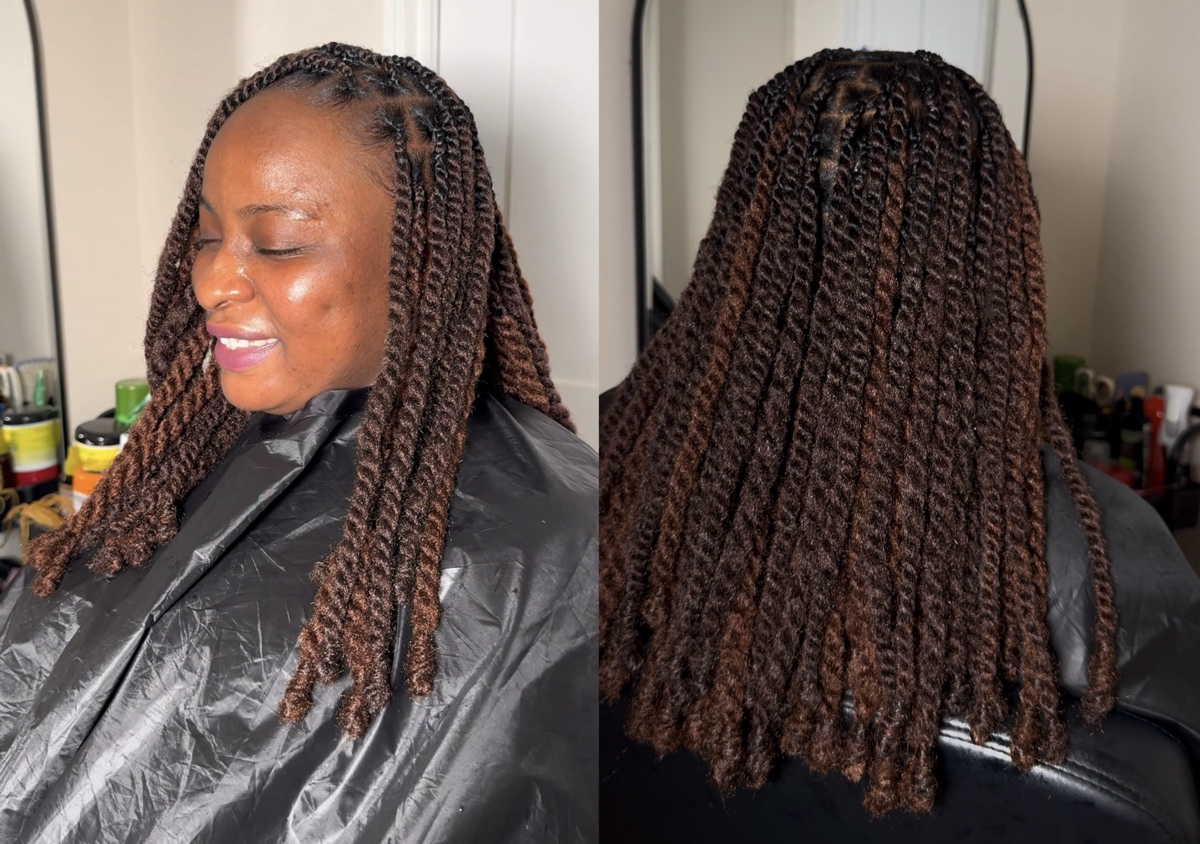 Medium Twist Midback Length 