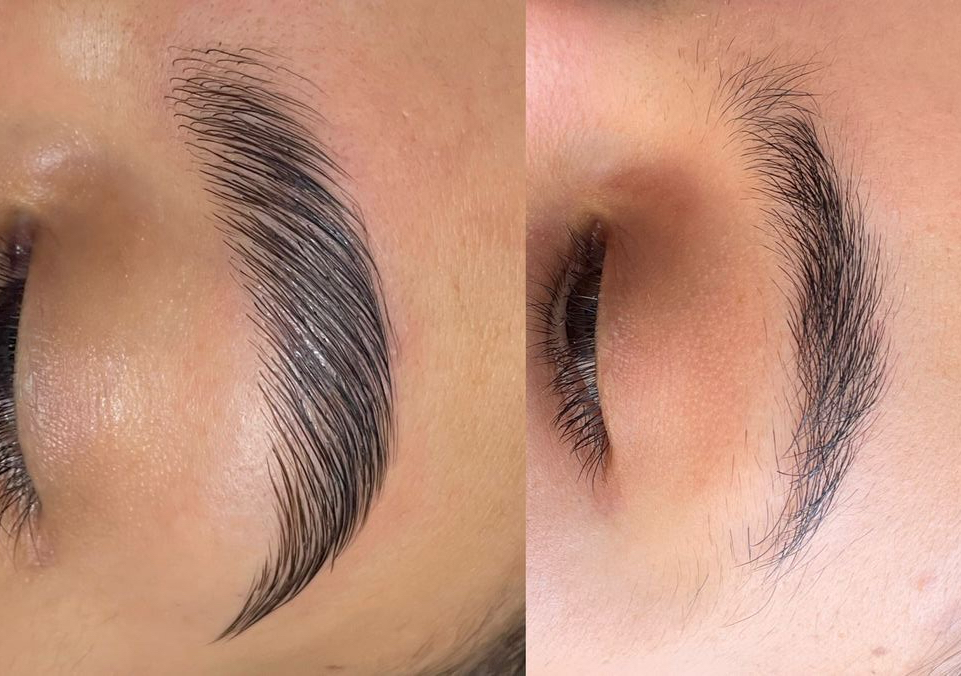 Eyebrows laminate