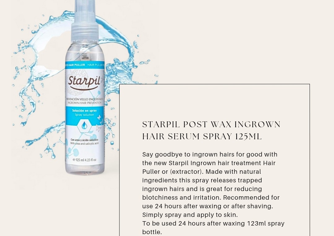 Starpil post wax inGrown hair serum spray 124ml