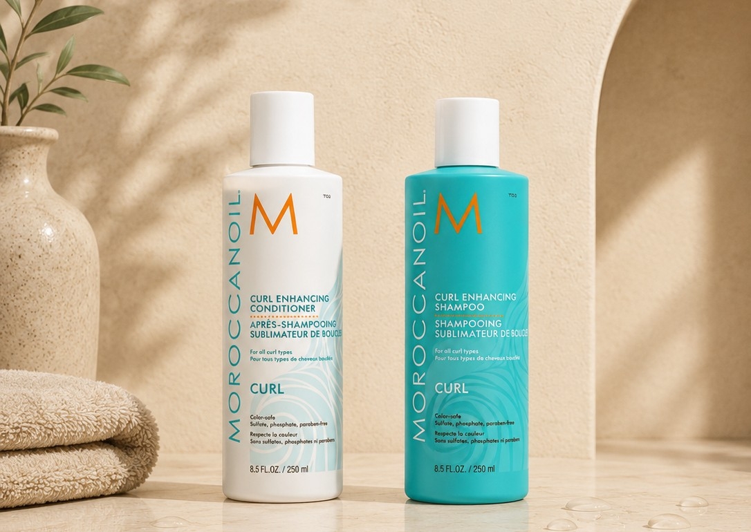 Moroccanoil Curl Enhancing Shampoo & Conditioner
