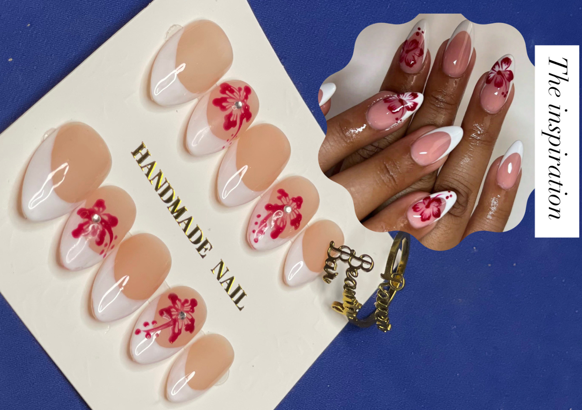 French Tips Frangipani