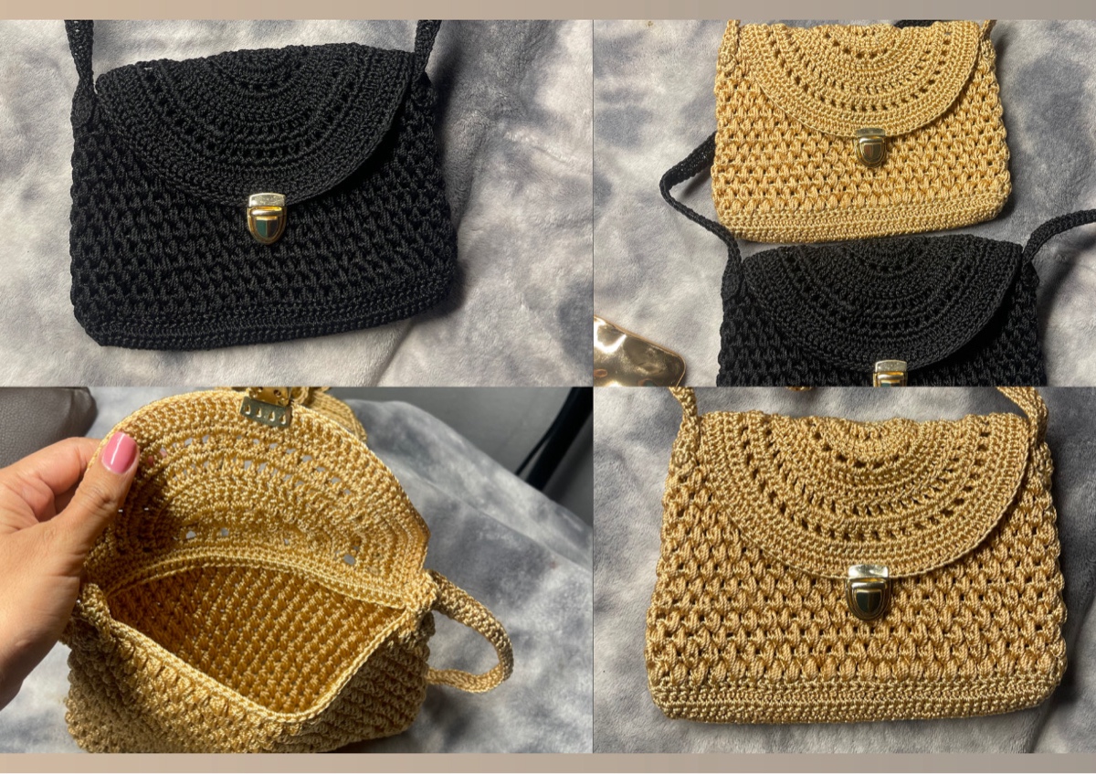 Handmade Crochet Mini Bags