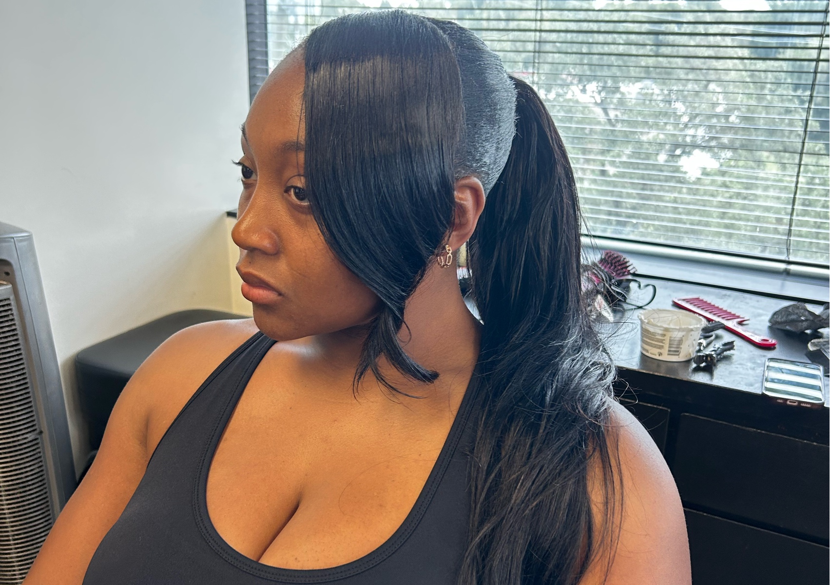 Extension Sleek Ponytail