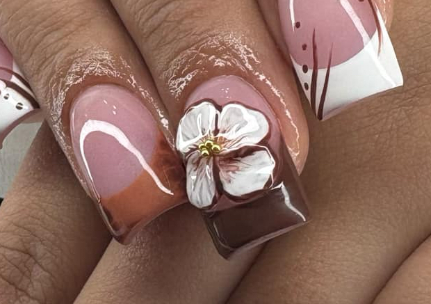 Acrylic/Gel Flowers (per nail)