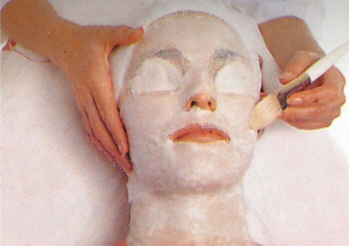 Paraffin wax spa facial