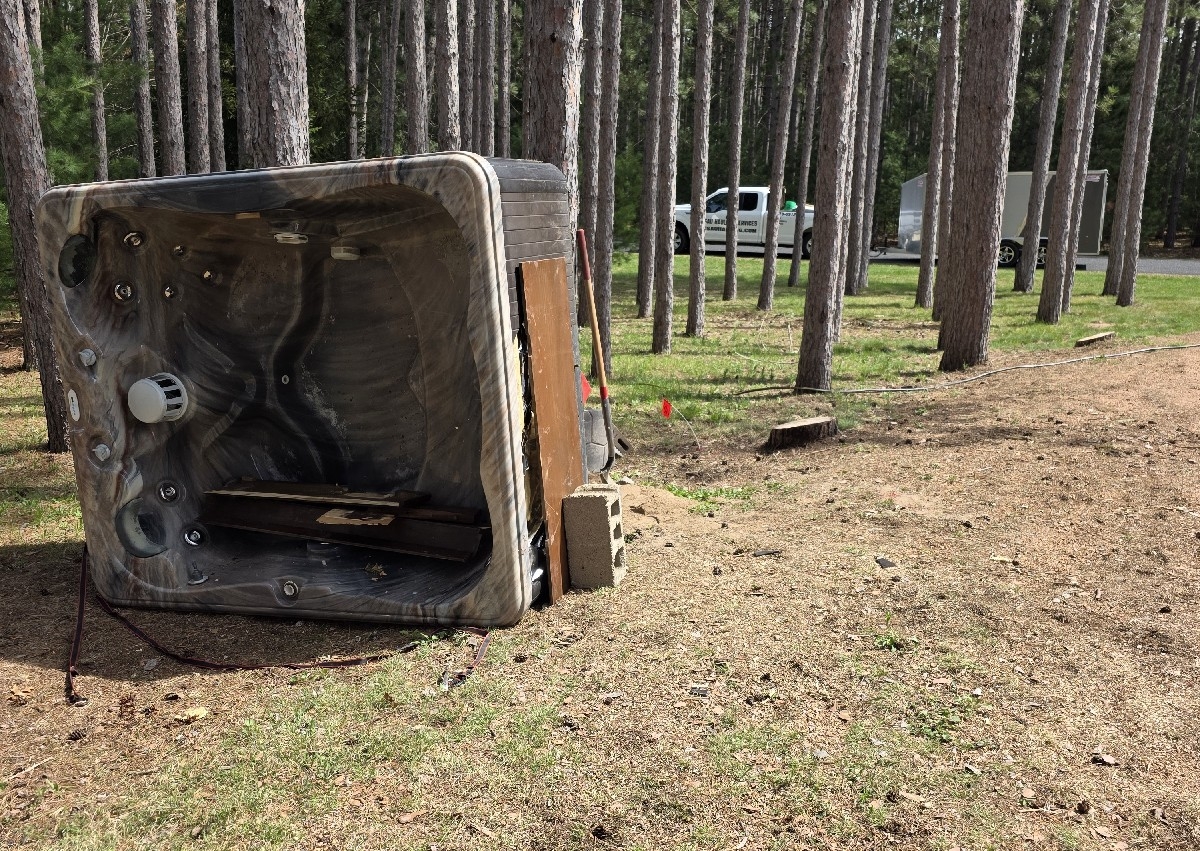Hot Tub/Piano Removal 