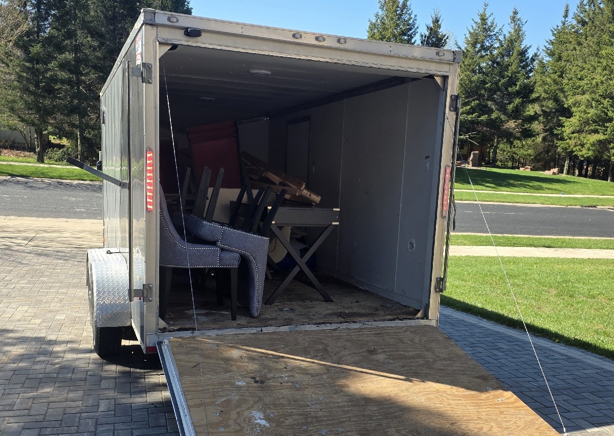 3/4 Trailer Load (7x14 Enclosed)