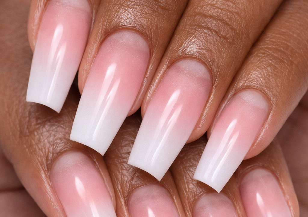Ombré nails fill in 