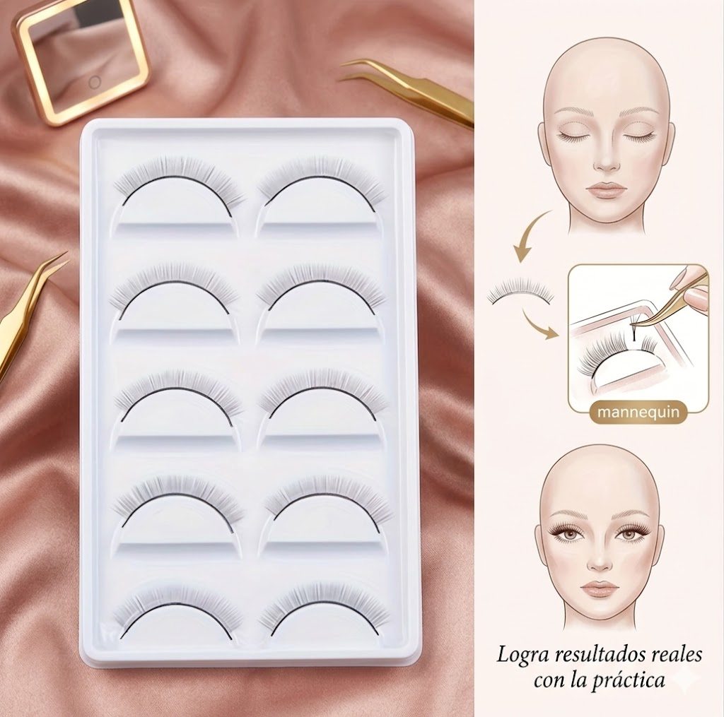 ✨Pestañas de Práctica (o Training Lashes)✨