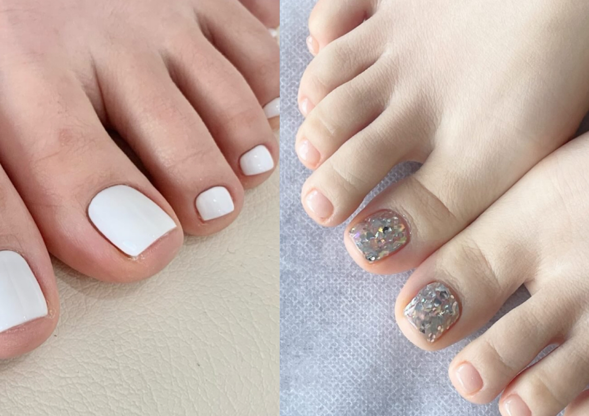Gel Pedi Single Colour