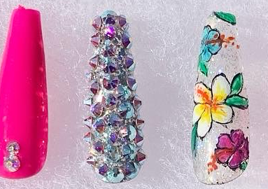 Full Bling Nail (XXL Length)