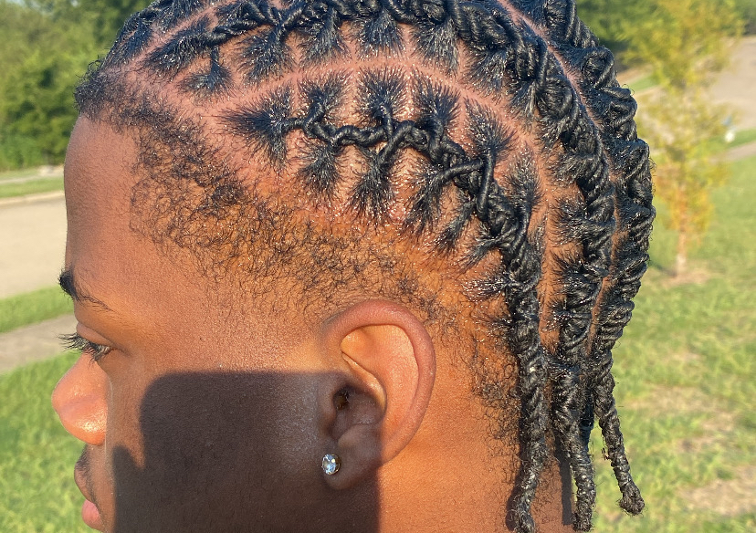 Barrel twist/ no locs