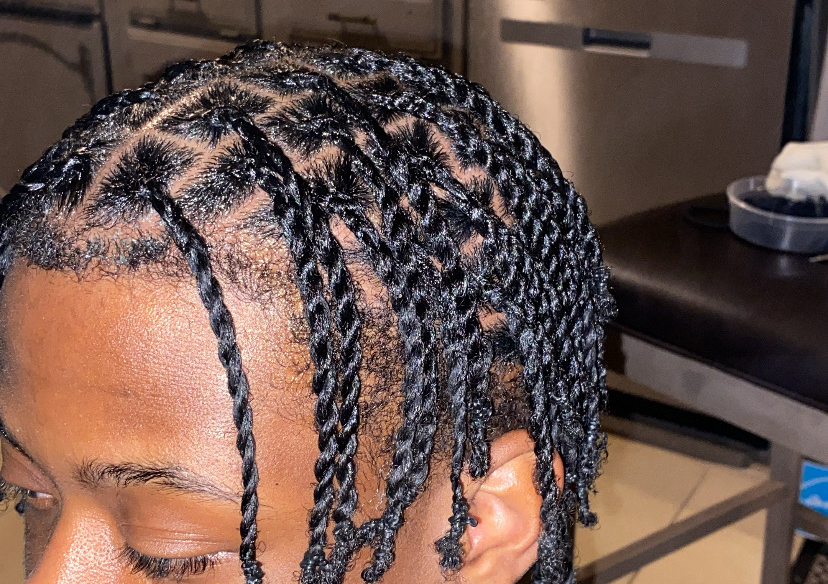 Two Strand Twist w/out locs