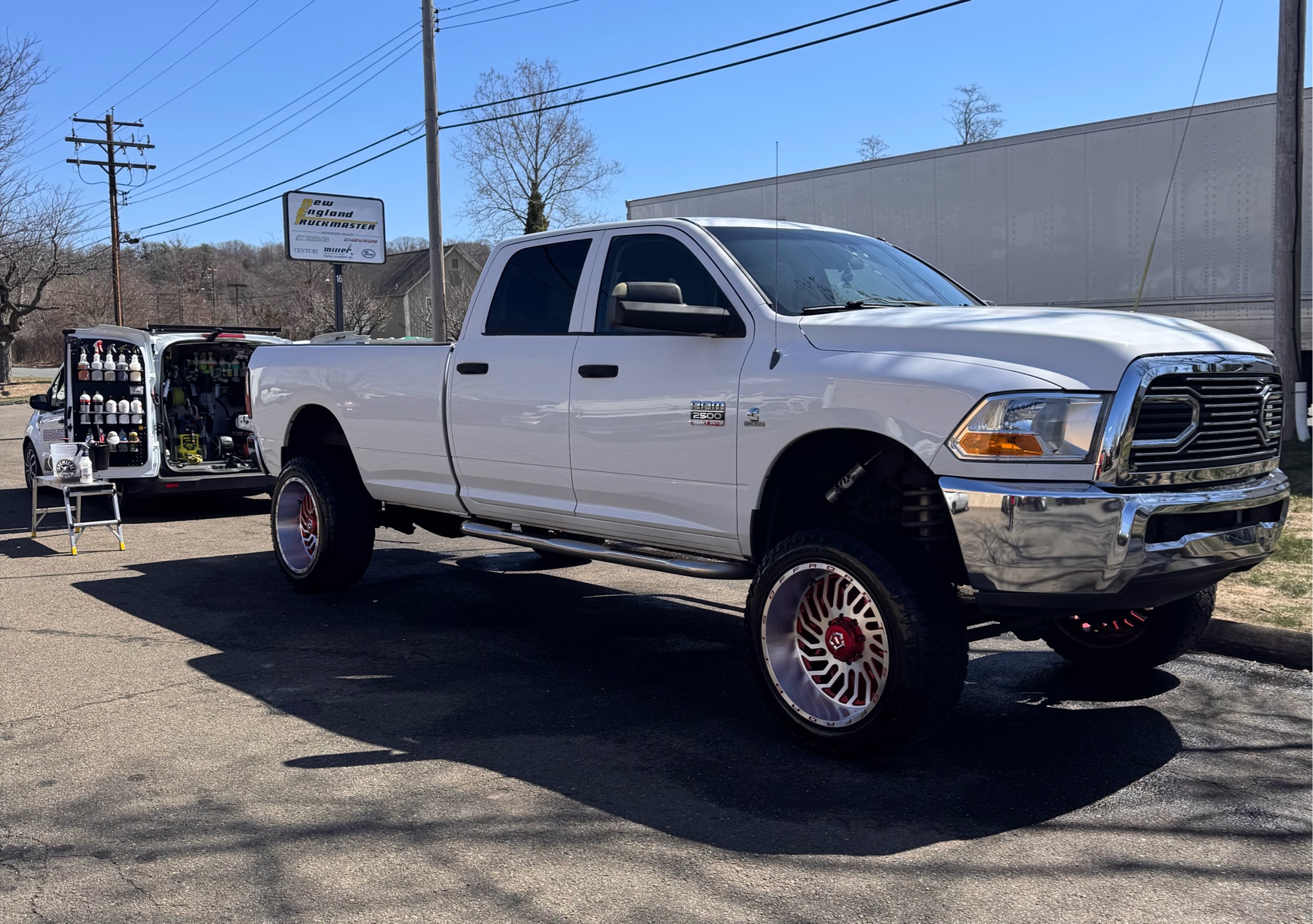 Super wash Service Truck 