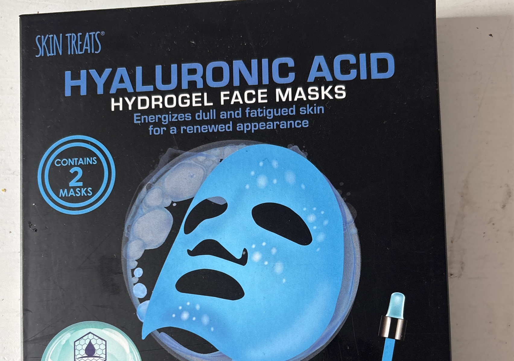 Hyaluronic gel mask