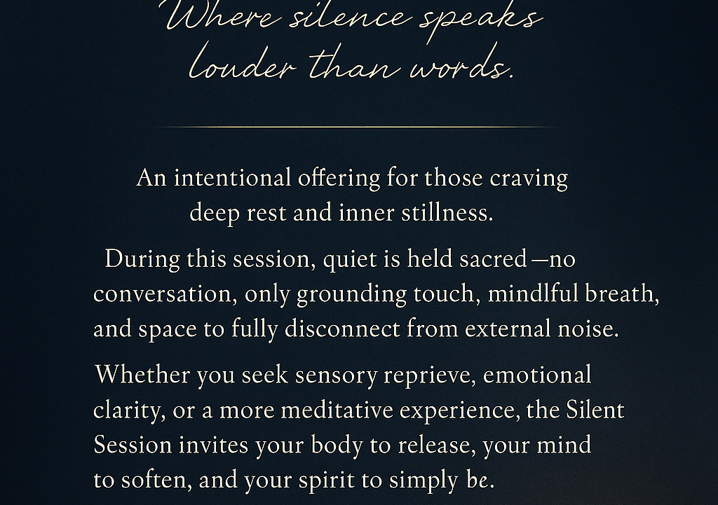 Make it a silent session 