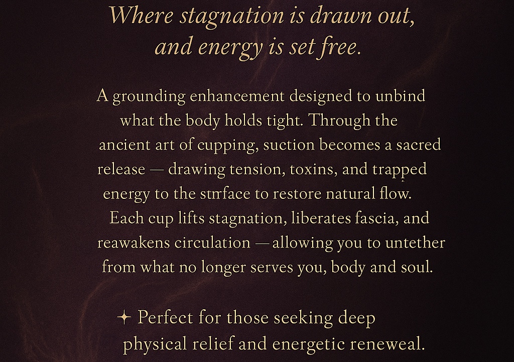 Tether & Tension ™ ~Cupping 