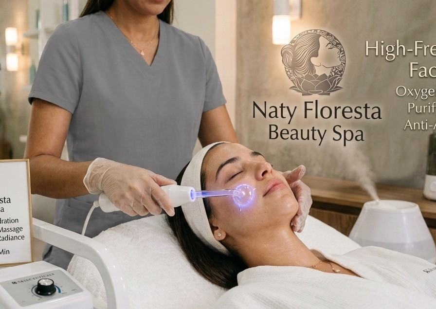 High-Frequency Oxygenating & Purifying Facial