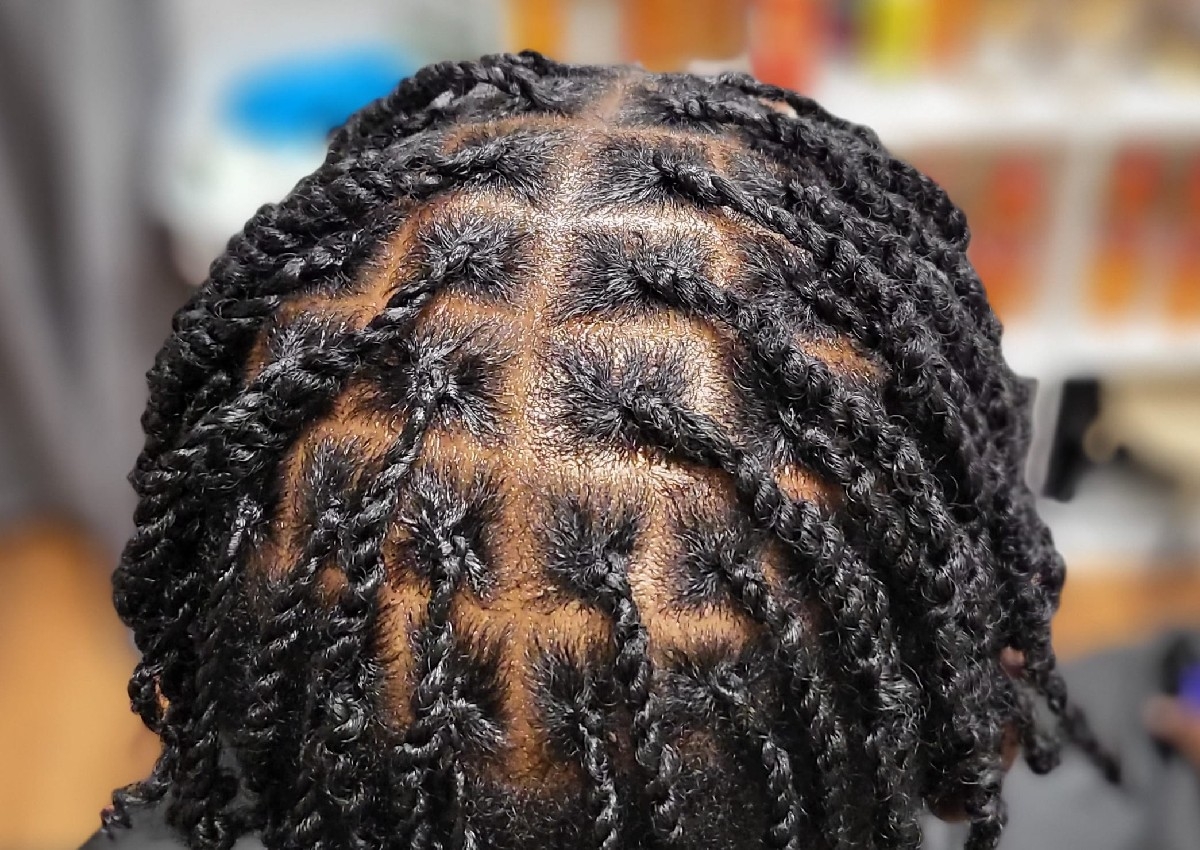 Small two strand twist 