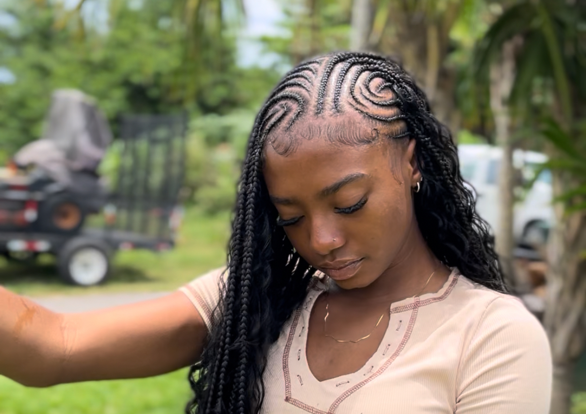 Small-medium Fulani Braids