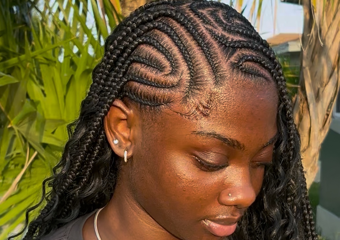 Medium fulani braids 