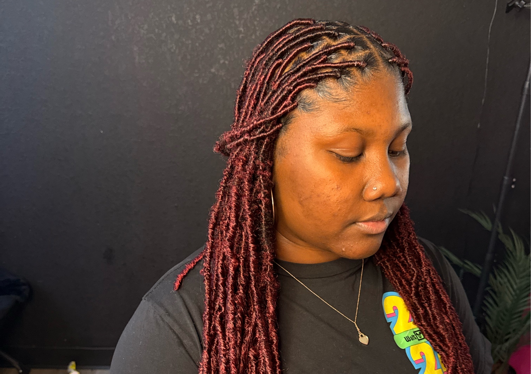 Mid Back Length Locs 18’