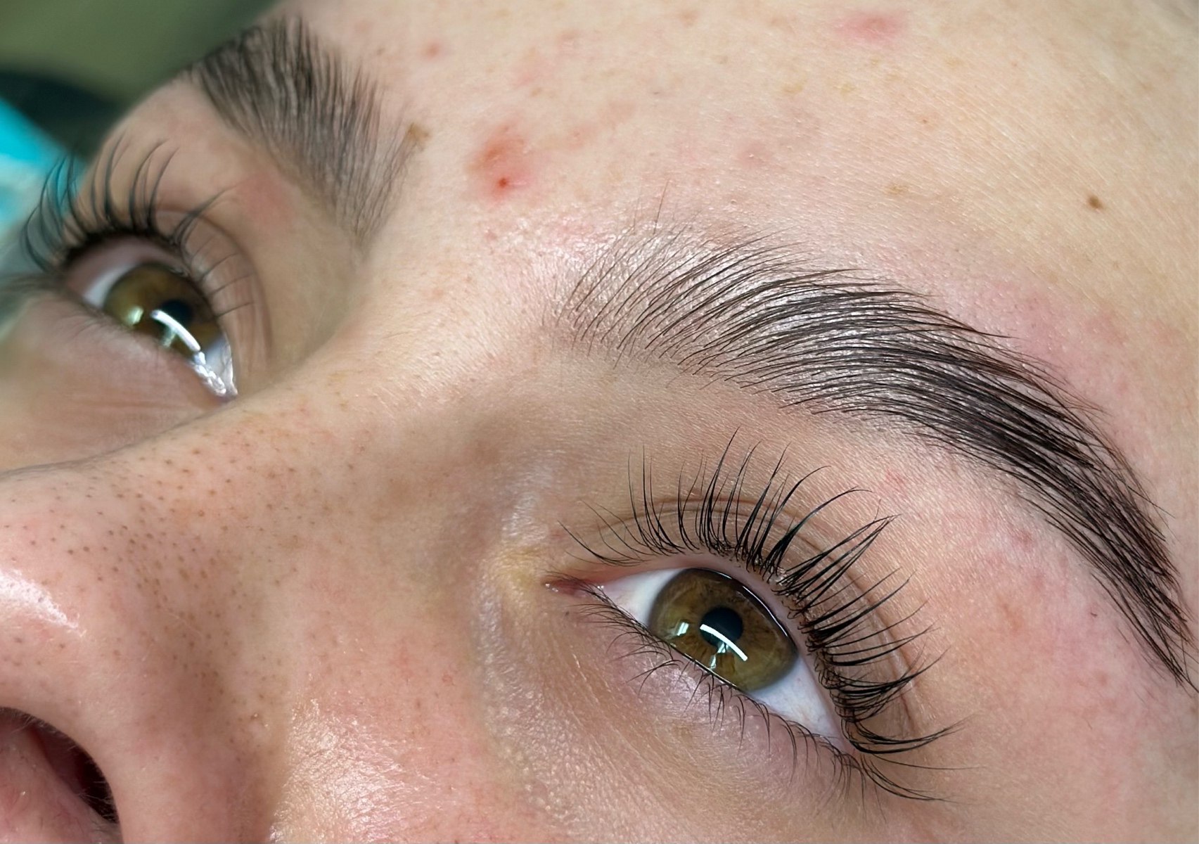 lash lift and tint
