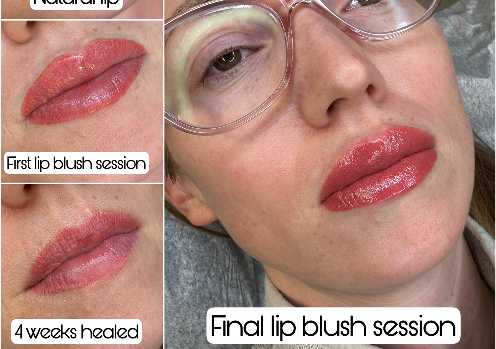 Lip Blush 4 Week Follow Up