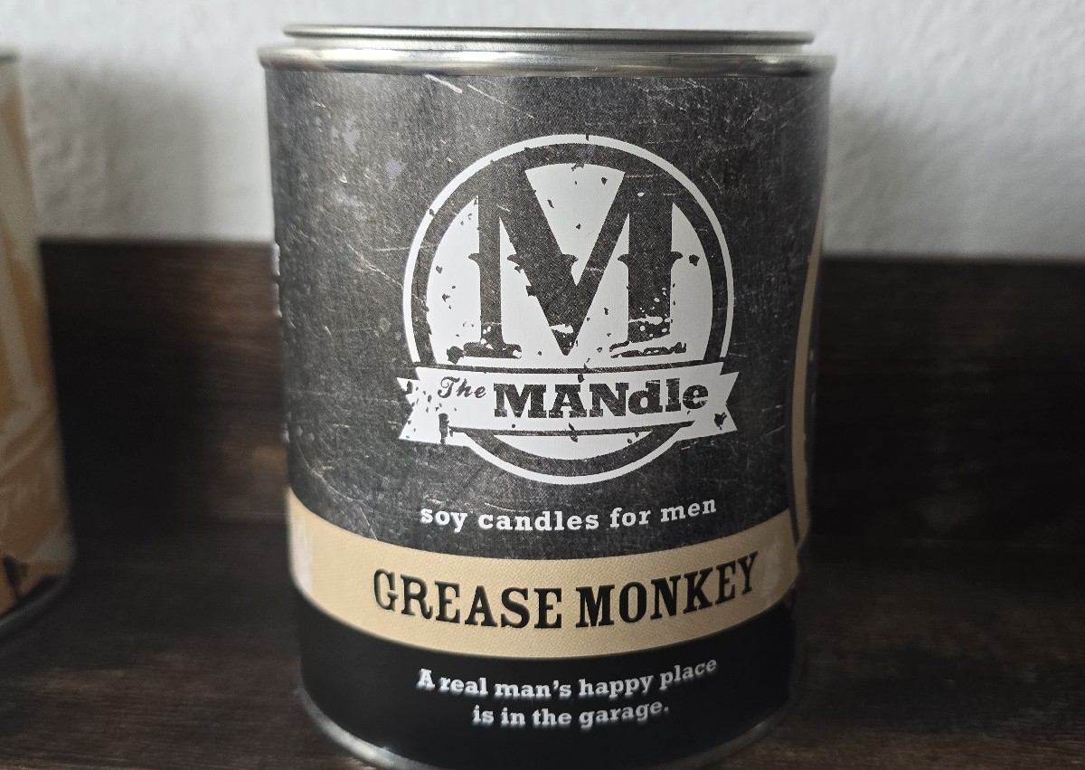 Eco Candle Co. Grease Monkey Mandle