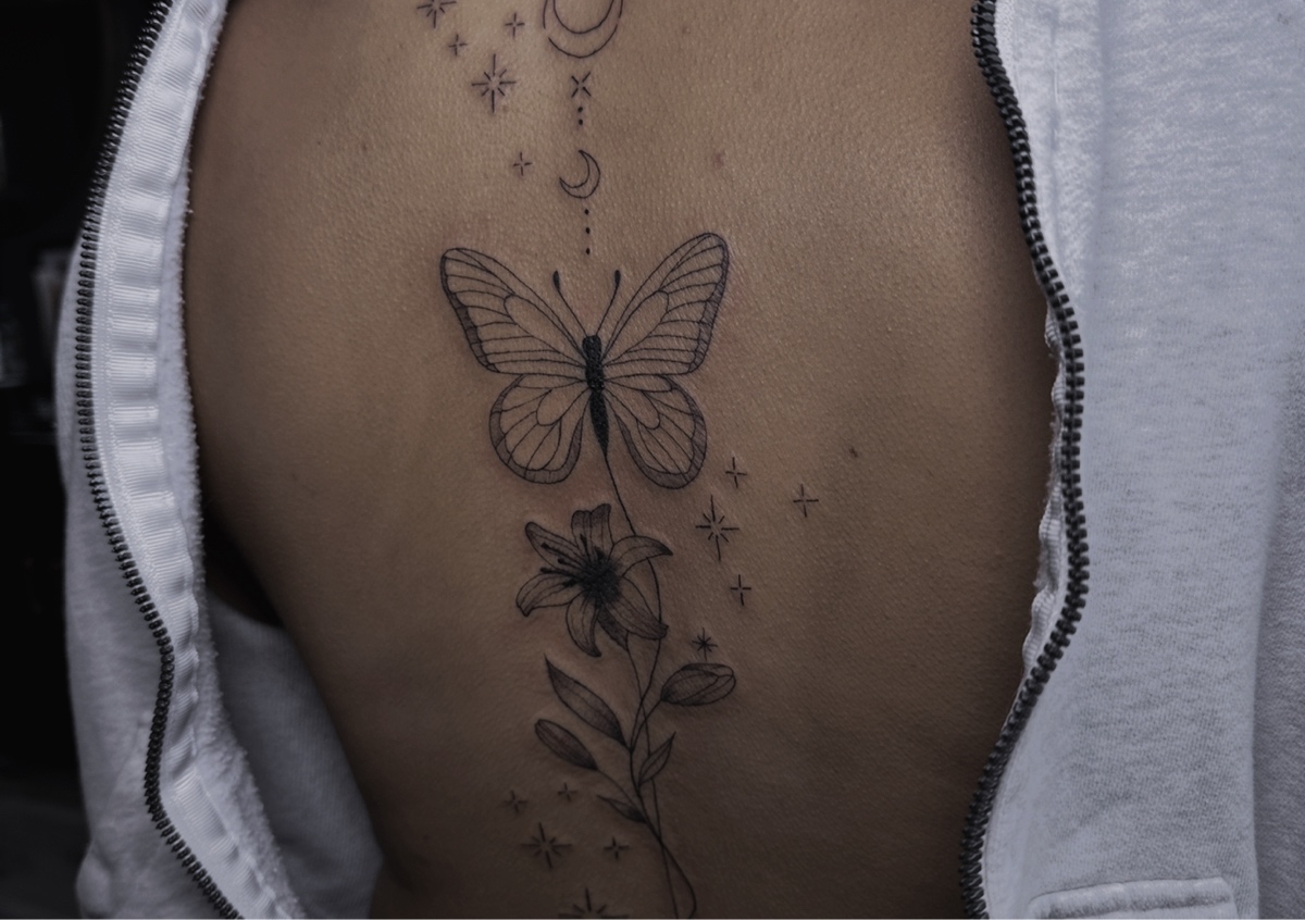 Spine Tattoo