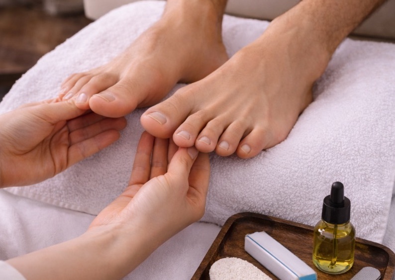 Gentleman's Pedi 👨🏽✨🫧🧼🦶🏼