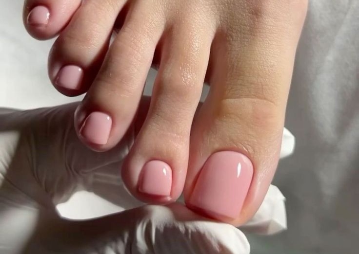 Pintura rubbe gel pies limpiesa profunda