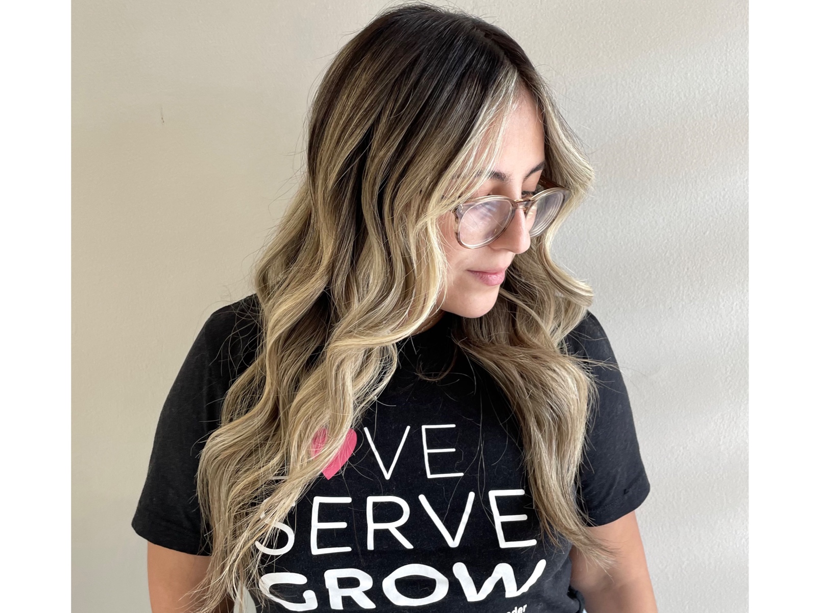 Partial highlights/balayage