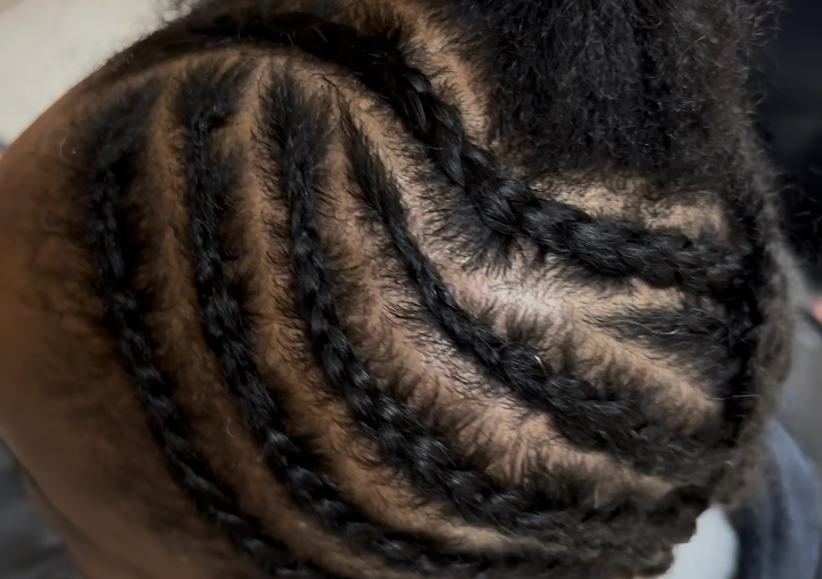 Braid down only