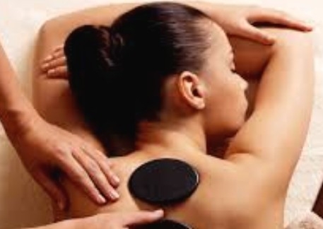 Full body hot stone massage 