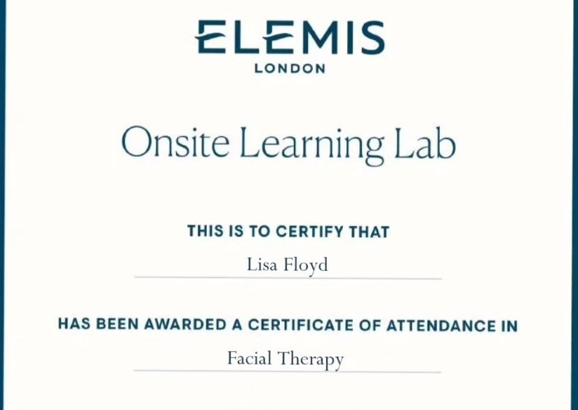 Mini facial (fully trained in Elemis products)