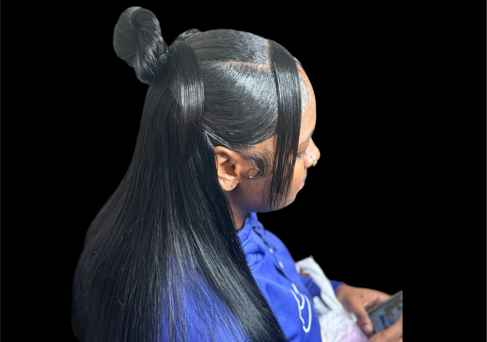 Half up Half Down QW