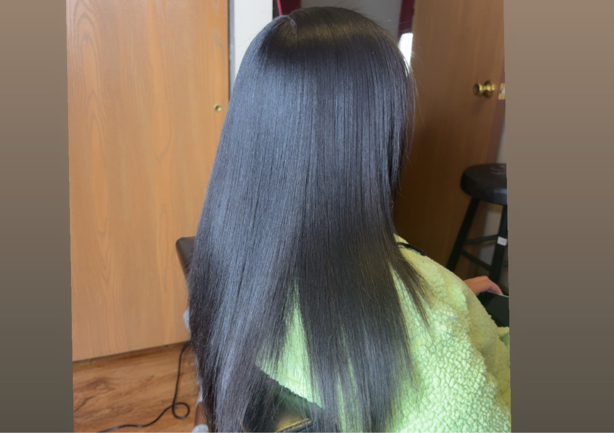 Silk Press ( no trim ) 