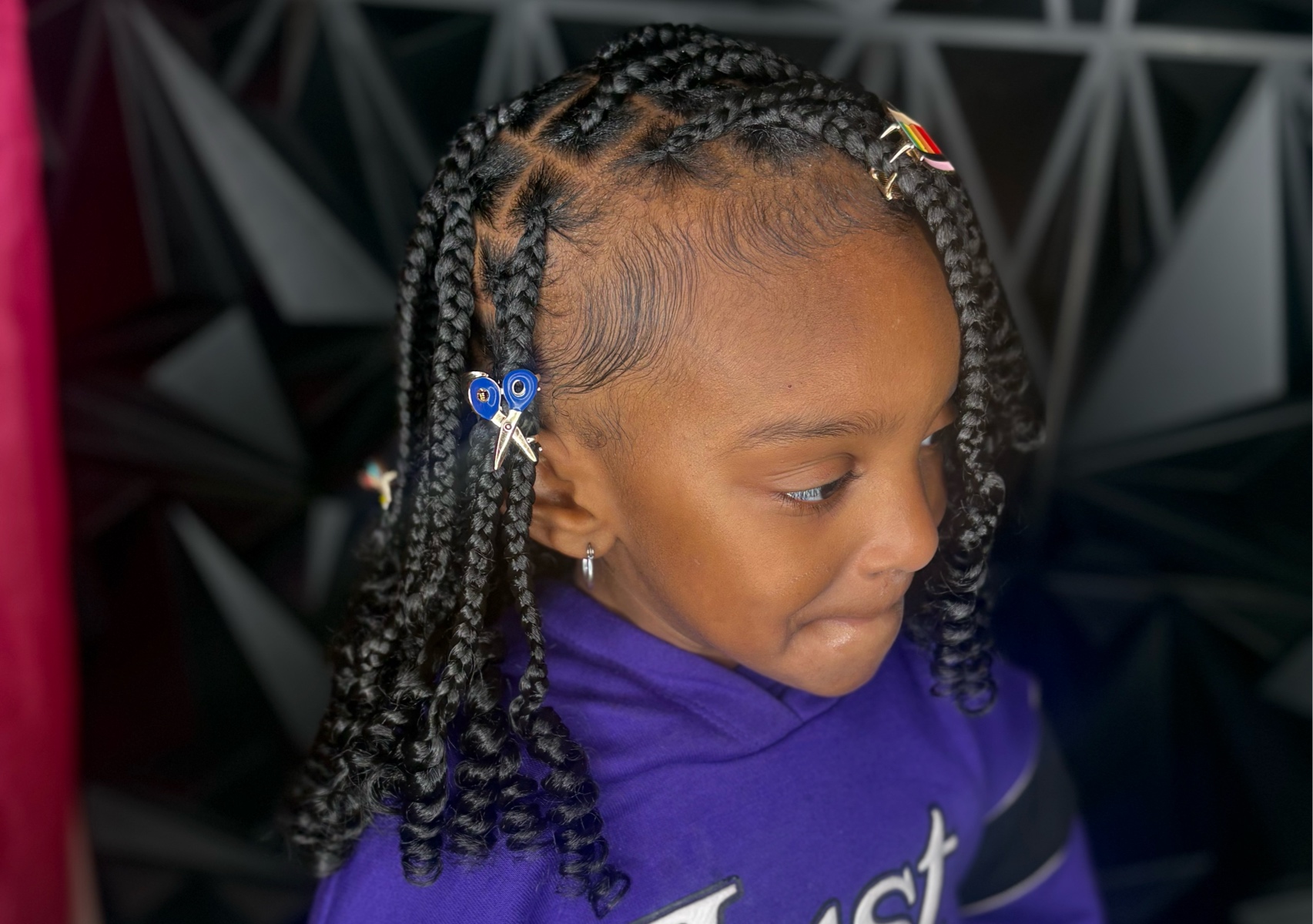 Kids Knotless Braids (6 & under )