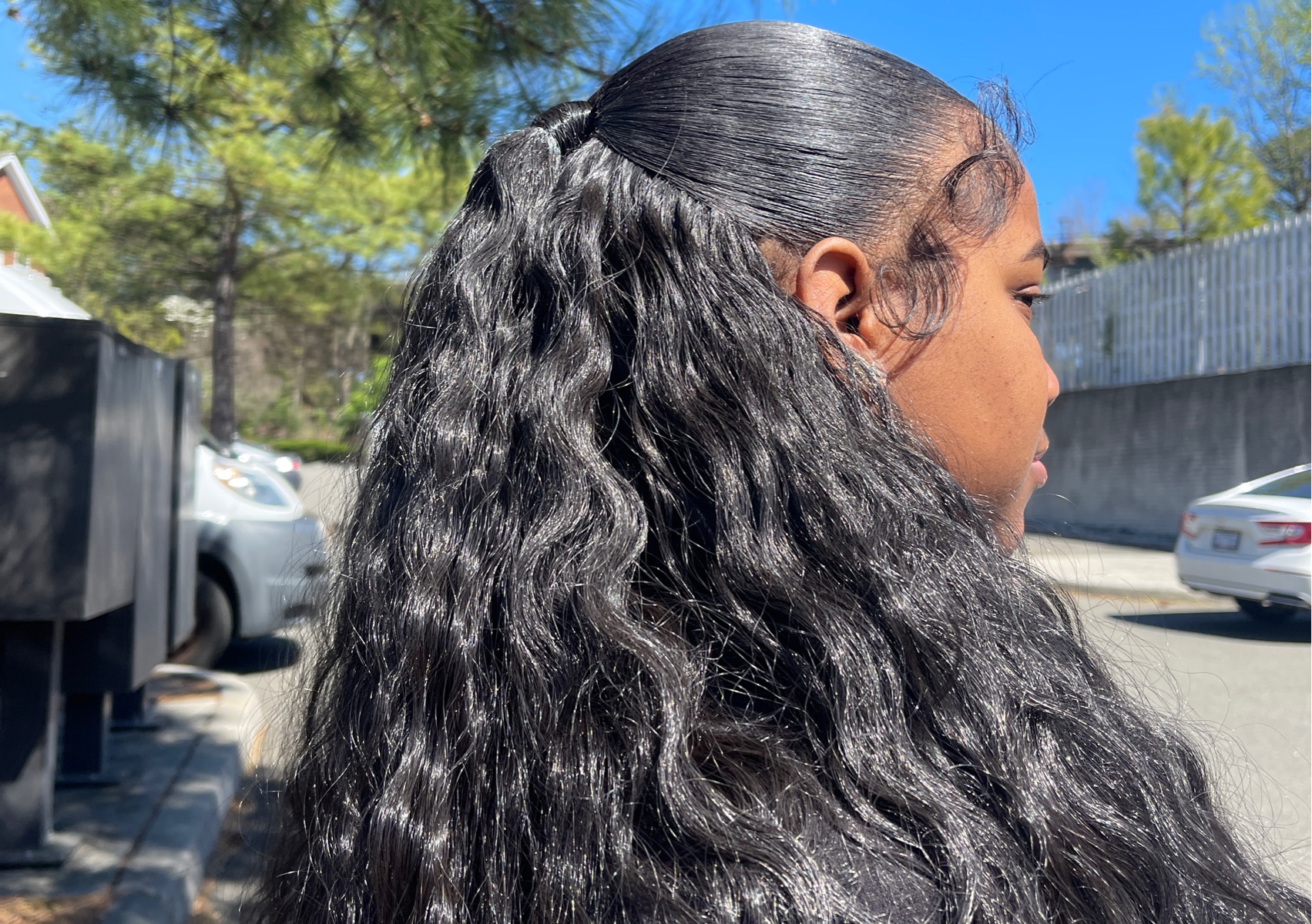 Half up Half down