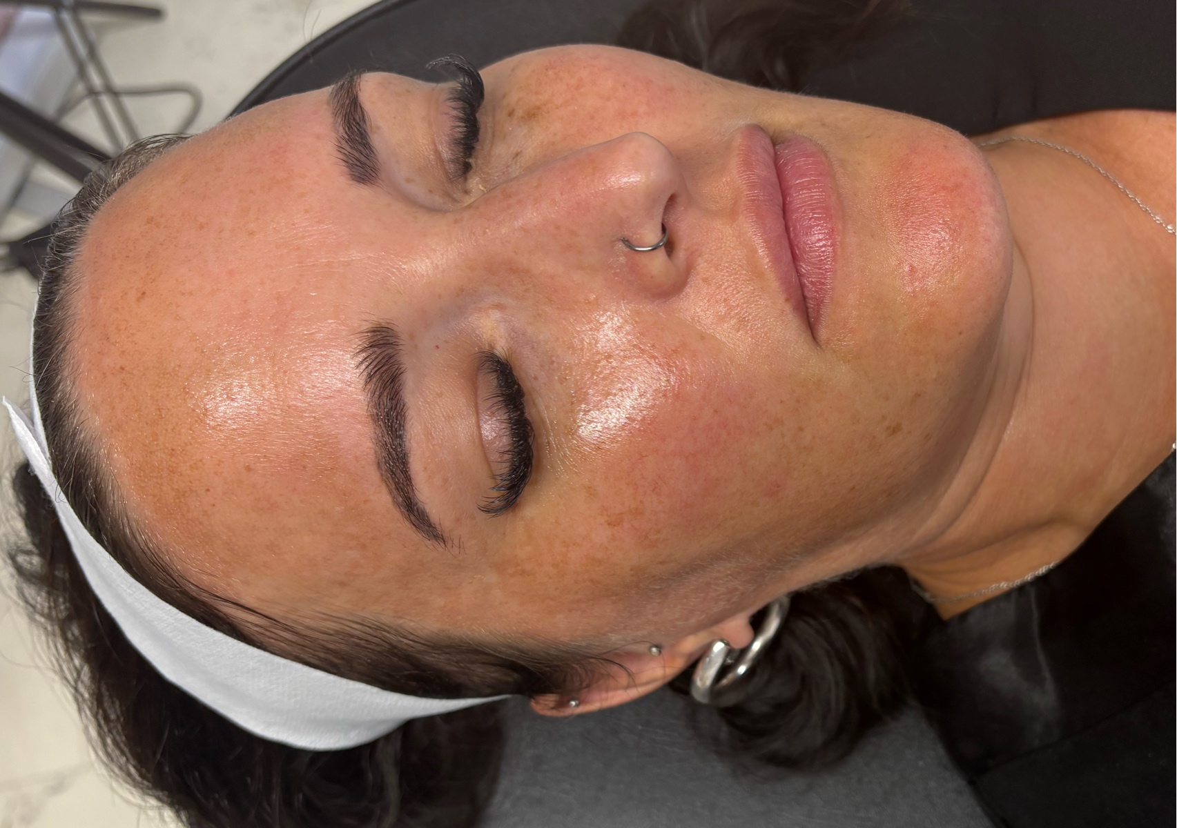 Glass skin facial